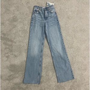 Zara high rise full length jeans NWT size 0 or 32